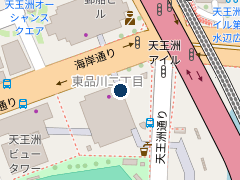 三井のリパーク 天王洲パークサイドビルの位置