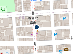 三井のリパーク 石原３丁目第４の位置