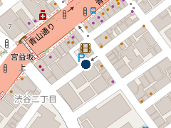 三井のリパーク 渋谷２丁目第３の位置