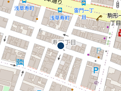 三井のリパーク 台東区寿４丁目第３の位置