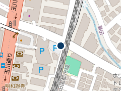 三井のリパーク 二子玉川駅北の位置