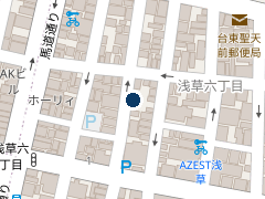 三井のリパーク 浅草６丁目第６の位置