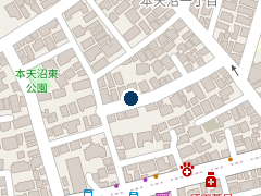 三井のリパーク 本天沼１丁目第２の位置