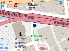 三井のリパーク 横浜ＳＴビル駐車場の位置