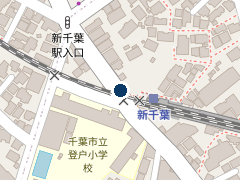 三井のリパーク 新千葉駅前第２の位置