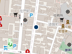 三井のリパーク 新宿須賀町の位置