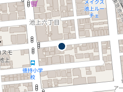 三井のリパーク 池上６丁目第６の位置