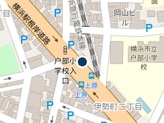三井のリパーク 横浜伊勢町２丁目の位置
