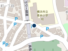 三井のリパーク 横浜桐畑の位置