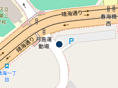 三井のリパーク 晴海２丁目第２の位置