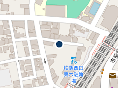 三井のリパーク 柏末広町第１０の位置