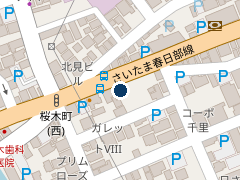 三井のリパーク 大宮桜木町４丁目第１０の位置