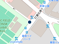 三井のリパーク 幕張ベイパークＳＭＢＣ　ＦＩＥＬＤ駐車場の位置