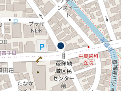 三井のリパーク 荻窪４丁目第１０の位置