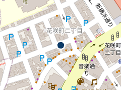 三井のリパーク 横浜花咲町２丁目第３の位置