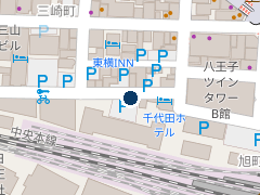 三井のリパーク 八王子旭町第３の位置
