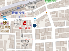 三井のリパーク 代田２丁目第５の位置