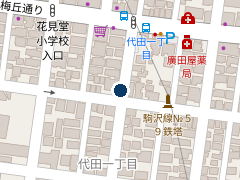 三井のリパーク 代田１丁目第２の位置