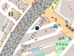 三井のリパーク 日比谷駅前の位置