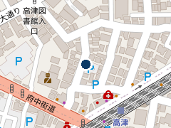 三井のリパーク 高津駅前第７の位置