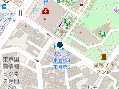 三井のリパーク 東池袋４丁目第６の位置