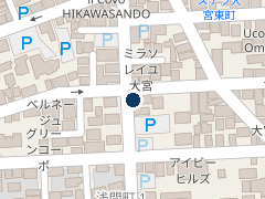三井のリパーク 大宮浅間町１丁目第５の位置