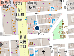 三井のリパーク 江東橋４丁目第１８の位置