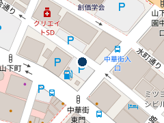 三井のリパーク 中華街東門第２の位置