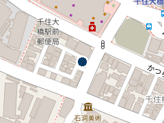 三井のリパーク 千住大橋駅前第２の位置