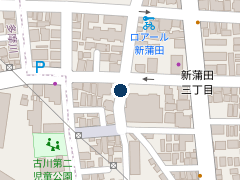 三井のリパーク 新蒲田３丁目第４の位置