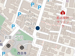 三井のリパーク 新宿若葉１丁目第２の位置