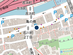 三井のリパーク 横浜石川町２丁目第２の位置