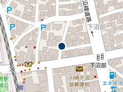 三井のリパーク 向河原駅前第２の位置