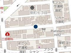 三井のリパーク 浦和岸町７丁目第５の位置