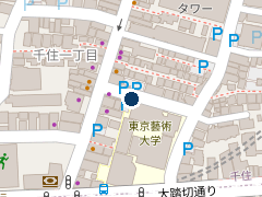 三井のリパーク 千住１丁目第５の位置
