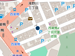 三井のリパーク 西巣鴨４丁目第２の位置