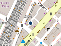 三井のリパーク 銀座８丁目第８の位置