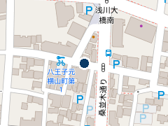三井のリパーク 八王子元横山町２丁目の位置