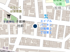 三井のリパーク 板橋２丁目第７の位置