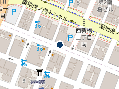 三井のリパーク 西新橋２丁目第９の位置