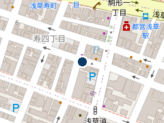 三井のリパーク 台東区寿４丁目第４の位置