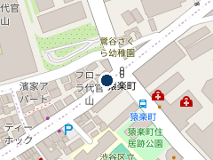 三井のリパーク 渋谷区鶯谷町第３の位置