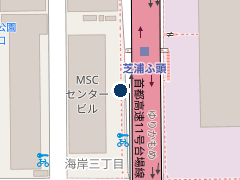 三井のリパーク ＭＳＣセンタービルの位置