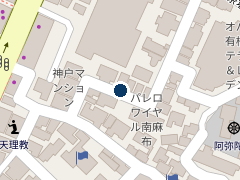 三井のリパーク 南麻布５丁目第２の位置