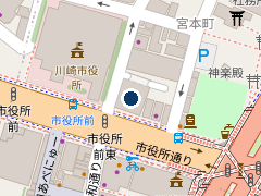 タイムズ川崎駅前本町の位置