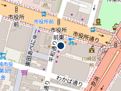 タイムズ川崎駅前本町第２の位置