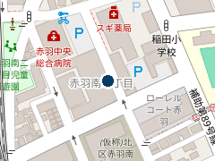 タイムズ赤羽西の位置