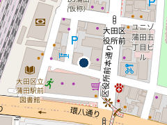 タイムズ西蒲田第８の位置