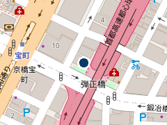 タイムズ京橋第５の位置