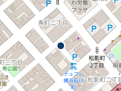 タイムズ関内不老町第２の位置